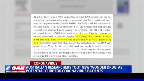 OAN - Drugs to help against COVID