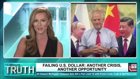 PETER NAVARRO REACTS TO THE U.S. DOLLAR FAILING