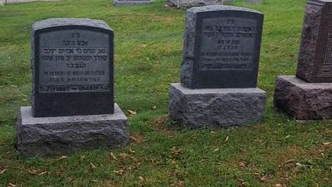 Jewish people need Jesus as well, pray for them. Jewish Cemetery, LaX