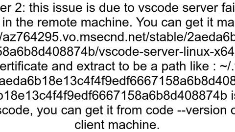 VScode remote 39_workbenchdownloadResource39 failed