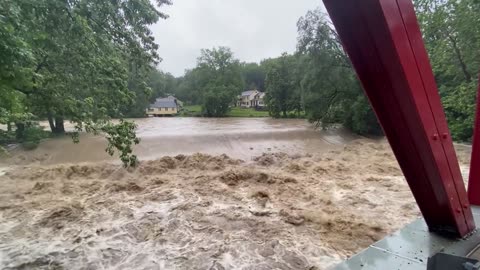 Heavy rain floods Northeast