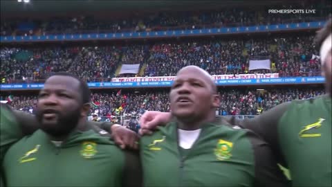 South Africa Anthem vs Italy | 2022