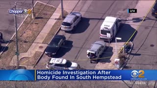 Homicide investigation after body found in South Hempstead