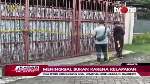 Kematian Satu keluarga di Kalideres Masih jadi Misteri, Berbagai Teori Muncul di