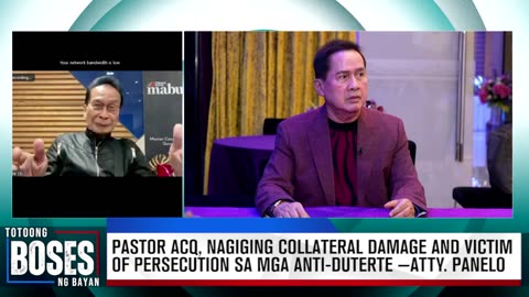Atty. Panelo: Pastor ACQ, nagiging collateral damage and victim of persecution sa mga anti-Duterte