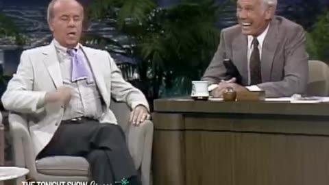 Tim Conway Gets His Tie Stuck - Carson Tonight Show