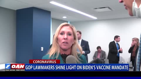 GOP lawmakers shine light on Biden's vaccine mandate