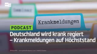 Deutschland wird krank regiert – Krankmeldungen auf Höchststand