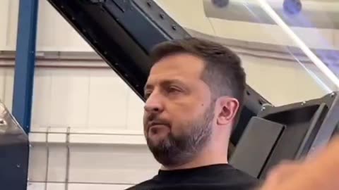 Zelensky is high as a kite in an F-16, despite being on the ground.