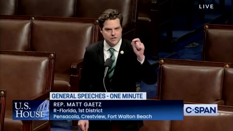 Matt Gaetz Opposes Byron Donalds' CR