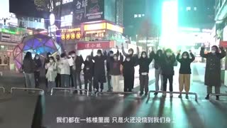 People across China are holding up blank sheets of paper to protest CCP censorship