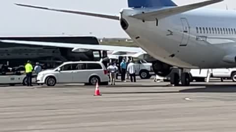 Illegals Bording Planes in El Paso