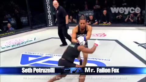 A former 'him' Trans MMA fighter Fallon Fox beating 'fellow' women fighters..