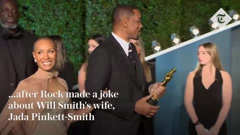 Will Smith smiles and dances at Oscars afterparty after slapping Chris Rock