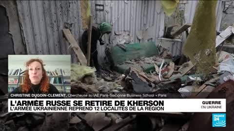 Guerre en Ukraine : l'armée ukrainienne reprend 12 localités de la région de Kherson