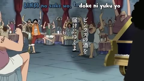 One Piece - Insert Song - Binks no sake [Lyrics Karaoke]