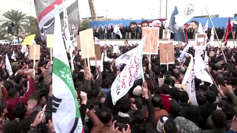 Shi'ite group marks Soleimani killing anniversary