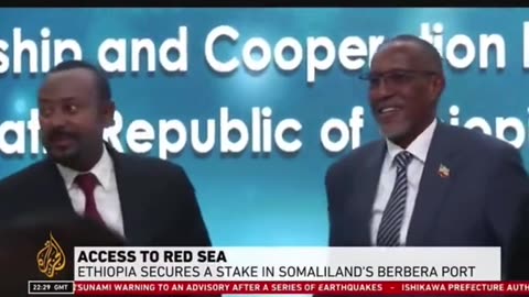 ETHIOPIA SECURES A STAKE IN SOMALILAND`S BERBERA PORT