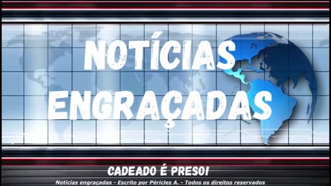 Notícias engraçadas: Cadeado é preso!