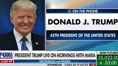 President Trump w/ Maria Bartiromo - Pt.1