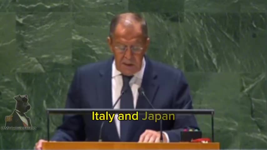 🇺🇳 🇷🇺 Full address by Russian foreign minister Sergey Lavrov