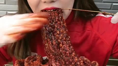 ASMR eating Spicy Seafood 🔥🔥🔥