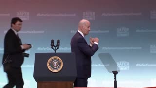 Biden Ends His Speech In The Strangest Way