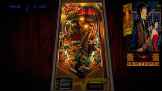 Bounty Hunter (Gottlieb 1985) visual pinball / vpx game play