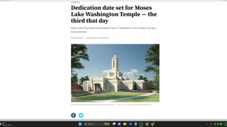 #BIBLICAL: MOSES lake Temple 17 of Sept -17 acres & 17,000 sq ft by QUINTON