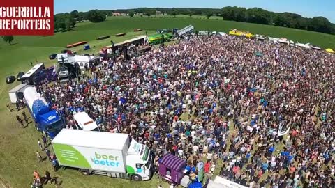 Thousands of Dutch Agriculturists Assemble in Stroe