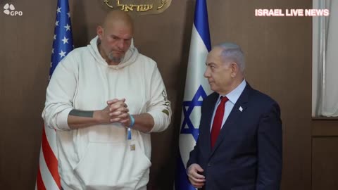 Prime Minister Netanyahu met today with US Senator Fetterman