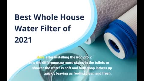 IRON Pro 2 Combination water softener iron filter-Overview