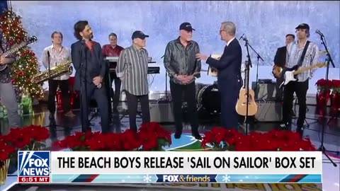 The Beach Boys and John Stamos perform on | Fox & Friends