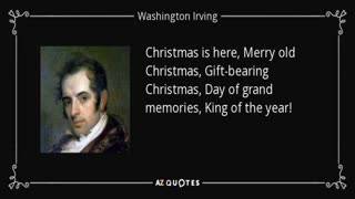 WASHINGTON IRVING REINVENTED CHRISTMAS IN AMERICA