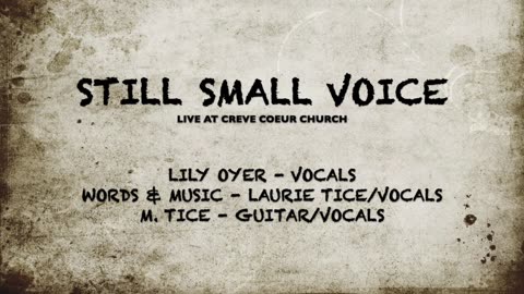 STILL SMALL VOICE