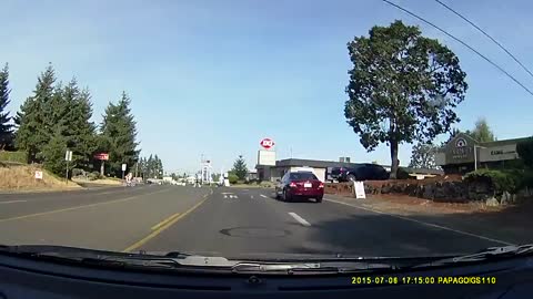 Messing with a guy crossing the road