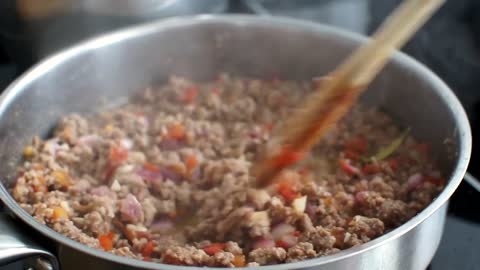 Easy PORK GINILING — How to cook easy delicious Filipino style pork picadillo | ULAMPINOY
