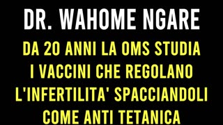 Il Dr. Wahome Ngare specializzato in ostetricia e ginecologia