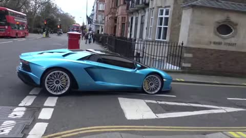 EXTREMELY LOUD LAMBORGHINI’S BEST-OF Compilation in London + Car meets 2021