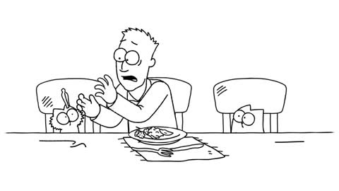 Fast Food (A Thanksgiving Special) - Simon's Cat SHORTS #70