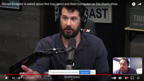 Steven Crowder does Timcast IRL as war on "Big Con" continues