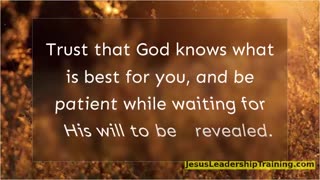 Waiting on God for a Wife?