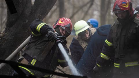 Kyiv deals with the aftermath of another missile strike