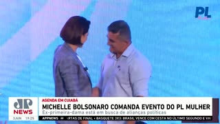 Michelle Bolsonaro (PL) diz que agronegócio 'não é direitista nem fascista'