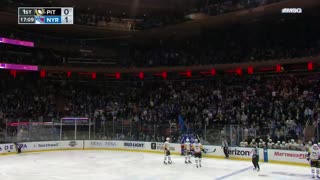 NY Rangers Zibanejad scoring play