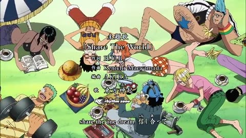 One piece opening 10 - Share the One World