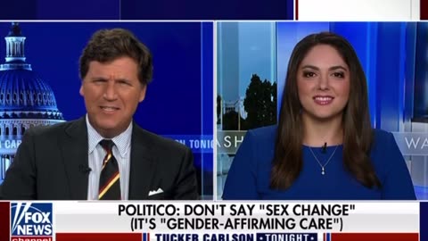 Tucker Carlson and Amber Athey mock Politico over its absurd list of banned words.
