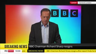 BBC chairman resigns