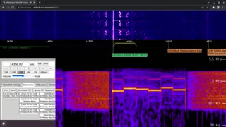 X06 154263 Moscow To Rome 18/10/2022 0821 UTC 14358kHz