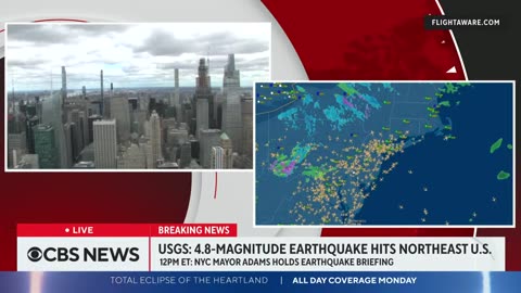 Earthquake rattles New Jersey, New York City and surrounding areas | full coverage by CBS News